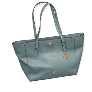 Coach Turnlock Tote Bag